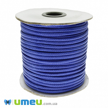 Полиэстеровый шнур, Синий, 3,0 мм, 1 м (LEN-047416)