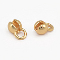 Каллоты, 6х4х3,5 мм, Латунь с покрытием 18 kt (STL-062256)