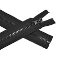 Молния тракторная Квадратный зуб разъемная 80 см, Тип 5, Черная (ZIP-060388)