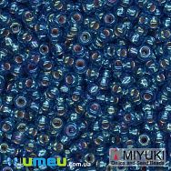 Бісер японський Miyuki круглий RR 8/0 №1025, Блакитний АВ, 5 г (BIS-045981)