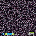 Бисер чешский 12/0, №20080, Аметист темный, Прозрачный (BIS-017004)