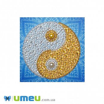 Набір для вишивання бісером VDV, Інь-Янь ТН-1222, 10х10 см (SXM-048144)