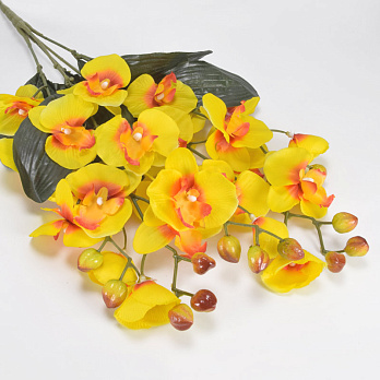 Букет орхідей, 70 см, Помаранчевий (DIF-062130)