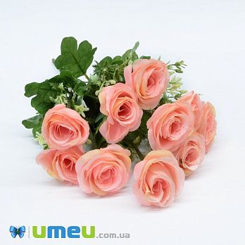Букет троянд, 44 см, Кораловий (DIF-044705)