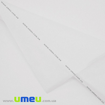 Бумага тишью, Белая, 65х50 см, 1 лист (UPK-032744)