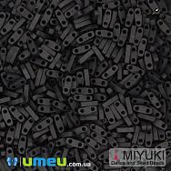 Бісер японський Miyuki QUARTER TILA №401F, 5х1,2 мм, Чорний матовий, 5 г (BIS-046089)
