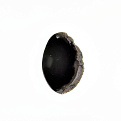 Срез Агата, Черный, 53х35 мм (POD-032549)