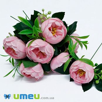 [Архів] Півонія тканинна, 65 мм, Рожевий (DIF-044979)
