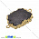 /p36970-konnektor-iz-naturalnogo-kamnya-druza-agata-v-metalle-cherniy-33x19-mm/