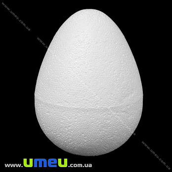 Яйцо пенопластовое, 15 см, 1 шт (DEC-002412)
