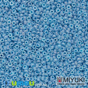 Бисер японский Miyuki круглый RR 11/0 №537, Голубой, 5 г (BIS-043236)