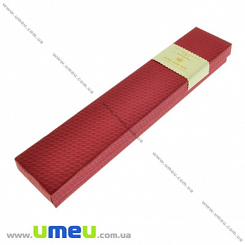 Подарункова коробочка Прямокутна, 21х4х2,5 см, Червона (UPK-023198)