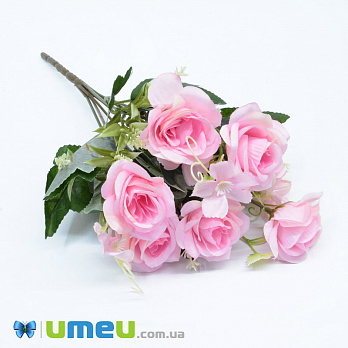 Букет троянд, 32 см, Рожевий (DIF-044848)