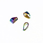 Тримач для кулона з нержавіючої сталі, 7х3 мм, Різнокольоровий (STL-055651)