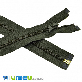 Блискавка спіральна роз'ємна 85 см, Тип 5, Хакі темна (ZIP-045177)