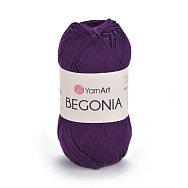 Пряжа YarnArt Begonia 50 г, 169 м, Сливовая 5550 (YAR-062523)
