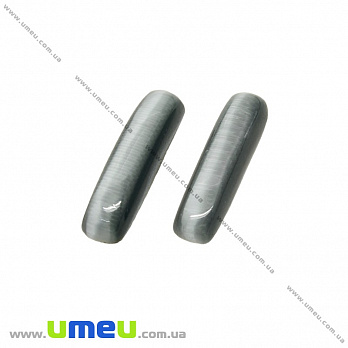 Кабошон нат. камінь Улексит, Прямокутні, 19х5 мм (KAB-033563)