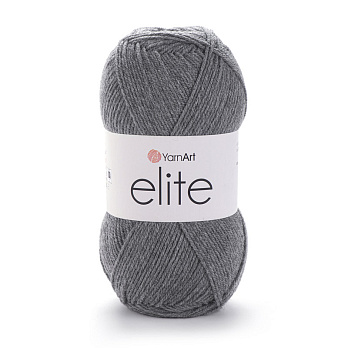 Пряжа YarnArt Elite 100 г, 300 м, Серая 29 (YAR-025388)