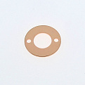 Коннектор металлический круглый, 12 мм, Розовое золото (KON-055492)