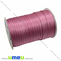 Атласная косая бейка, 15 мм, Розовая темная, 1 м (LEN-010339)