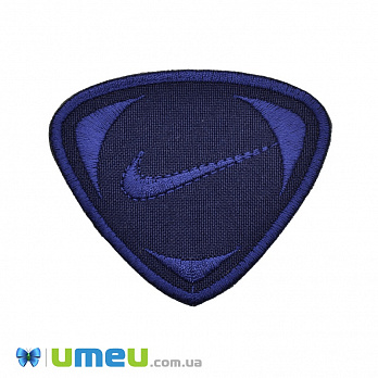 Термоаппликация Nike, 7х6 см, Синяя, 1 шт (APL-038243)