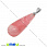 /p14452-podveska-kaplya-iz-naturalnogo-kamnya-kvarc-vishneviy-34x10-mm/