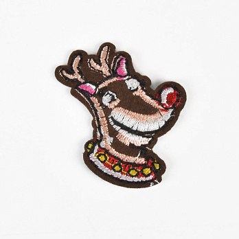 Термоаппликация, Олень, 4х4 см (APL-060155)