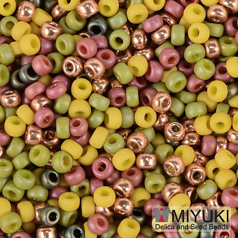Бісер японський Miyuki круглий RR 11/0 №MIX99, Різнокольоровий (BIS-055987)