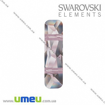 Бусина Swarovski 5535 Crystal AB, 19х5 мм, Два отверстия, 1 шт (BUS-005500)