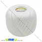 Пряжа YarnArt Iris 20 г, 138 м, Біла 910, 1 моток (YAR-022983)