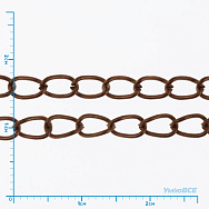 Ланцюг, Мідь, 5,5х3,5 мм, 1 м (ZEP-031750)
