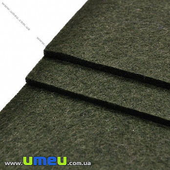 Фетр 2 мм, 30х30 см, 244 Хакі темний (FLT-027428)