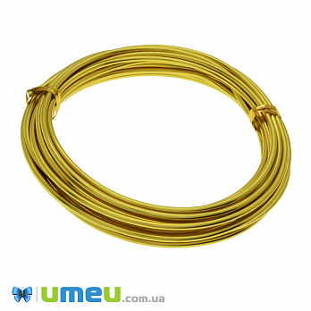 Дріт алюмінієвий, 2,5 мм, Золотистий (LES-046910)
