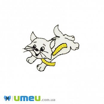 Термоаплікація дитяча Котик, 6,5х4,5 см (APL-042432)