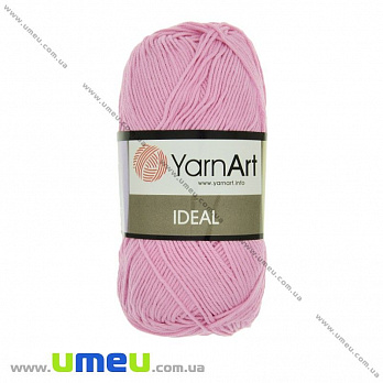 Пряжа YarnArt Ideal 50 г, 170 м, Розовая светлая 230, 1 моток (YAR-025201)