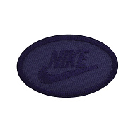 Термоаплікація Nike, 6,5х4 см, Синя, 1 шт (APL-031703)