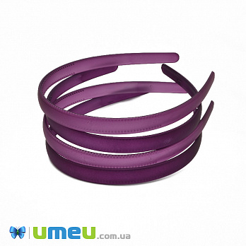Обруч пластиковий з каучуковим покриттям 2 сорт, 12 мм, Бузковий (OSN-041241)