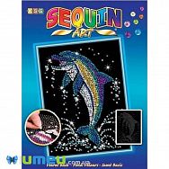 Набор для творчества Sequin Art BLUE Дельфин (DIF-043474)