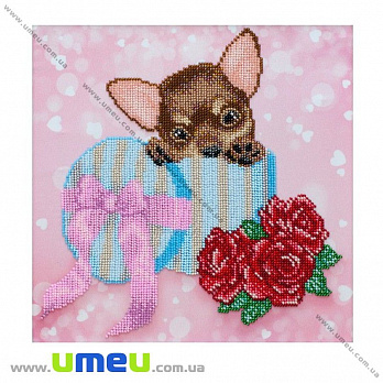 Схема для виш. бісером VDV, Милий подарунок Т-954, 25х25 см (SXM-032155)