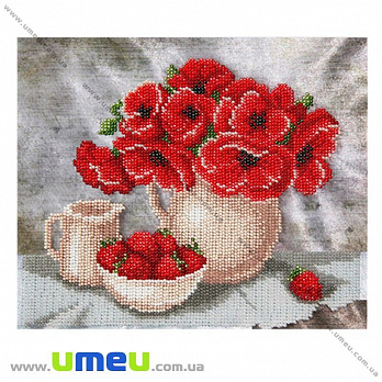 Схема для виш. бісером VDV, Полуничний сніданок Т-38, 23х19 см (SXM-029154)