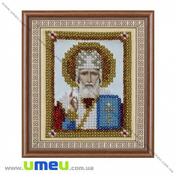 Схема для виш. бісером VDV, Ікона Микола Чудотворець Т-797, 8х6,5 см (SXM-029420)