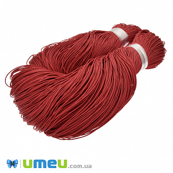 Полиэстеровый шнур крученый, 1 мм, Красный, 1 м (LEN-047440)