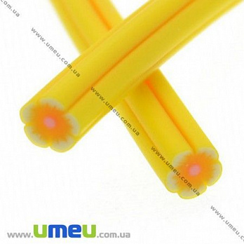 Палочка FIMO Цветок желтый, 50 мм, 1 шт (DIF-003565)