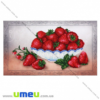 Схема для виш. бісером VDV, Полуничний блюз Т-824, 34х19,5 см (SXM-029330)