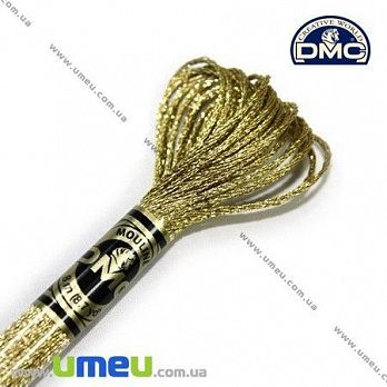 Мулине DMC Precious Metal E3821, Светлое золото, Сияние драгоценных металлов, 8 м (DMC-006340)