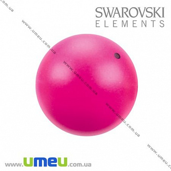 Бусина Swarovski 5810 Neon Pink Pearl, 10 мм, 1 шт (BUS-009879)