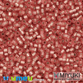 Бісер японський Miyuki Delica 11/0 DB684, Оранжево-персиковий матовий (BIS-040009)