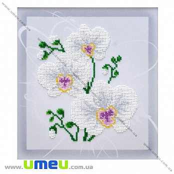 Схема для виш. бісером VDV, Орхідея Т-995, 19х18 см (SXM-029365)