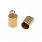 Ковпачок із нержавіючої сталі, 9,5х5 мм, Золото, 1 шт (STL-055525)