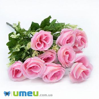 Букет роз, 44 см, Розовый (DIF-044706)